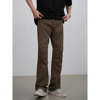 Nyári harém stílusú férfi nadrág, bokáig érő, drapírozott, slim-fit, casual elegáns nadrág