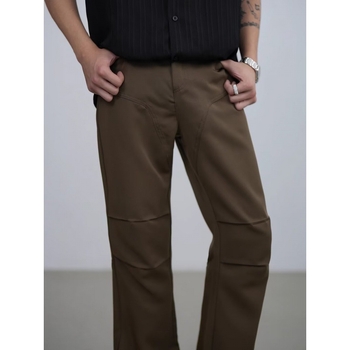 Nyári harém stílusú férfi nadrág, bokáig érő, drapírozott, slim-fit, casual elegáns nadrág