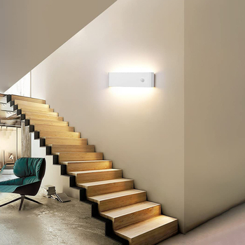 Senzorska zidna svjetiljka za hotelski hodnik, aluminij, moderni minimalistički stil, LED