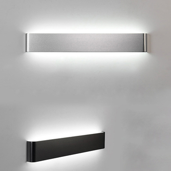 Moderna minimalistička LED zidna svjetiljka od aluminija za spavaću sobu, dnevni boravak, hodnik i stepenice
