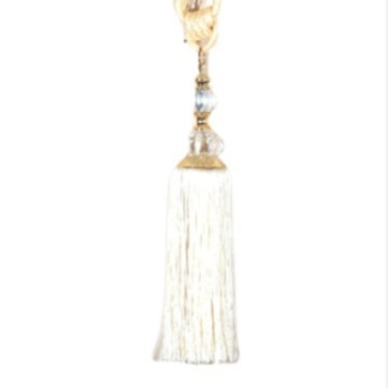 Franjuri pentru perdea cu bilă de agățare, șnur reglabil și clemă fără cui — accesorii de lux pentru decor de înaltă clasă