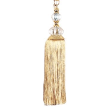 Franjuri pentru perdea cu bilă de agățare, șnur reglabil și clemă fără cui — accesorii de lux pentru decor de înaltă clasă