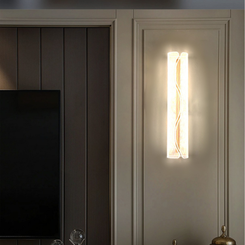 Premium zidna svjetiljka za dnevni boravak s RGB prigušivanjem, toplu romantičnu atmosferu u dnevnom boravku i spavaćoj sobi