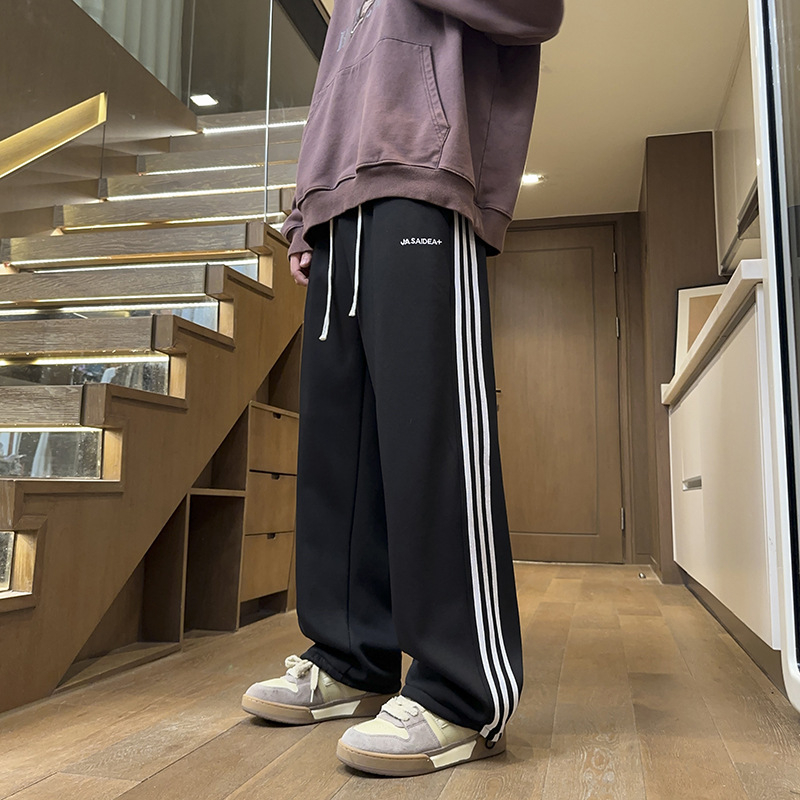 Jesen–zimske široke sportske hlače za tinejdžere, svakodnevni model za srednju školu, model 563