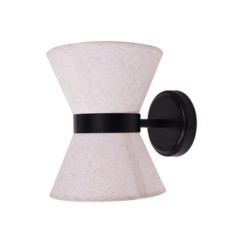 Zidna lampa od tkanine u stilu Wabi-Sabi, dizajnerski minimalistička za dnevni boravak, spavaću sobu i hodnik, atmosfera lampa u japanskom stilu