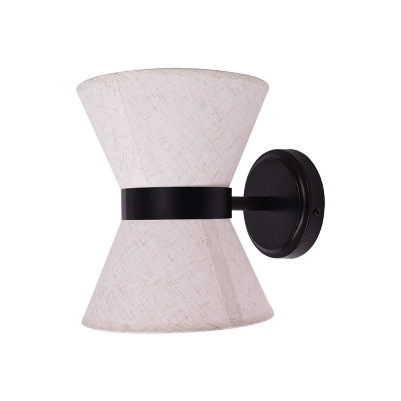 Zidna lampa od tkanine u stilu Wabi-Sabi, dizajnerski minimalistička za dnevni boravak, spavaću sobu i hodnik, atmosfera lampa u japanskom stilu