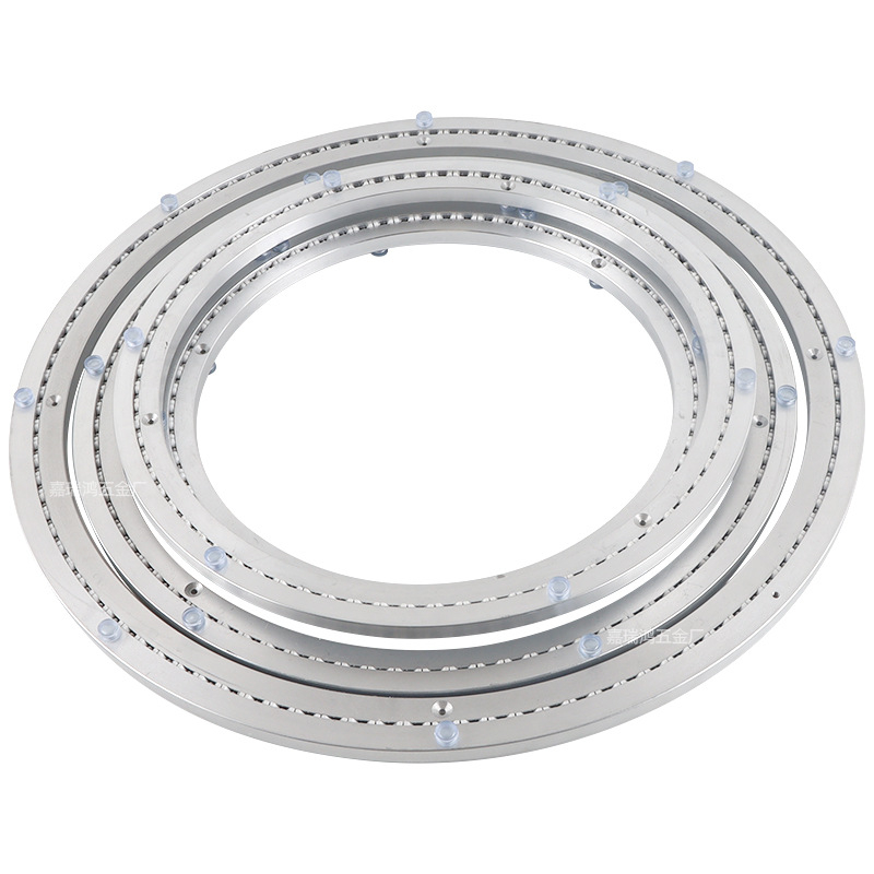 Tiho okretni disk od aluminijske legure za namještaj i blagovaonske stolove, promjer 8–40 inča