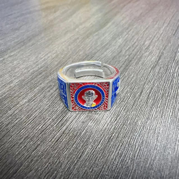 Otvoreni bakreni prsten za muškarce i žene – retro geometrijski dizajn, literarno-umjetnički stil, jednostavan i elegantan.