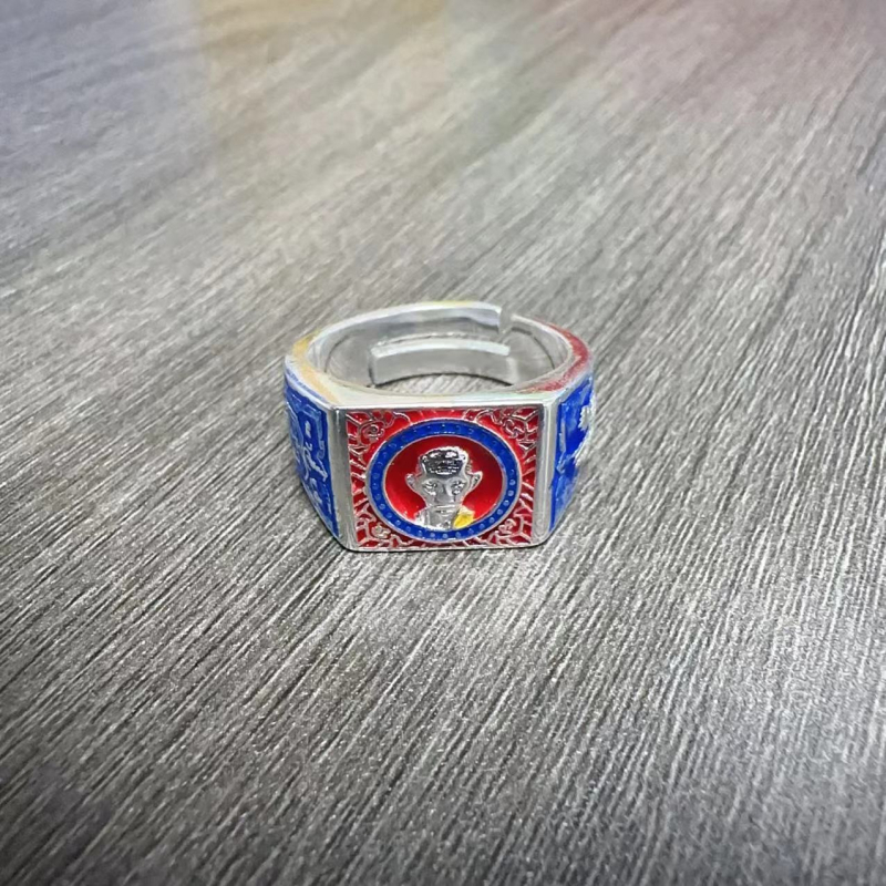 Otvoreni bakreni prsten za muškarce i žene – retro geometrijski dizajn, literarno-umjetnički stil, jednostavan i elegantan.