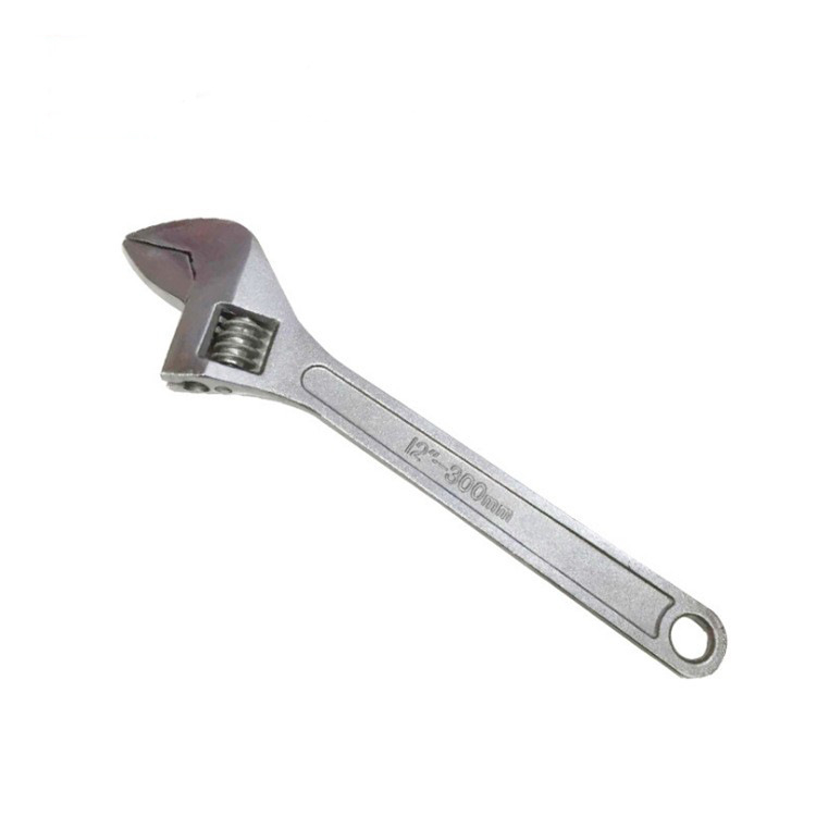Cheie reglabilă cu deschidere mare, instrument multifuncțional, mâner neted, cap reglabil mic