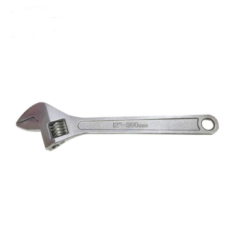 Cheie reglabilă cu deschidere mare, instrument multifuncțional, mâner neted, cap reglabil mic