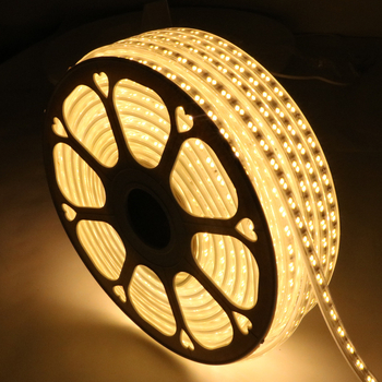 LED traka 5730, 120 LED, vanjska vodootporna, 220V, dvostruka red, stropni LED trak