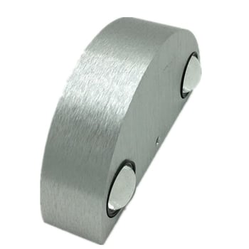 LED zidna lampa s polukružnim oblikom, aluminijsko tijelo, akrilni difuzor, moder dizajn, pogodna za hodnik ili spavaću sobu, 3W/9W.
