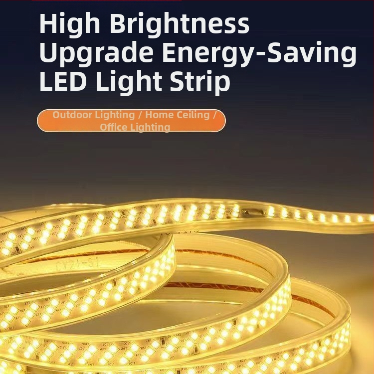 220V LED pás s 320 LED, päť radov dekoratívne osvetlenie stropu, vnútorné použitie, biela/teplá biela/neutrálna biela a viac farieb, vodotesný