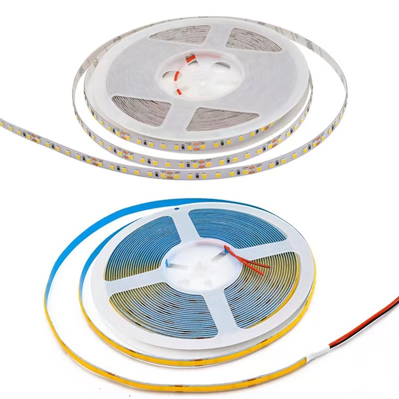COB LED trak s niskim naponom, samoljepljiv 12V/24V, visoka svjetlina za kućno plafonsko linearno osvjetljenje