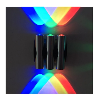 LED Δημιουργικό φωτιστικό τοίχου 6W, διπλή κεφαλή επάνω-κάτω, μοντέρνο φωτιστικό τοίχου για διάδρομο και υπνοδωμάτιο