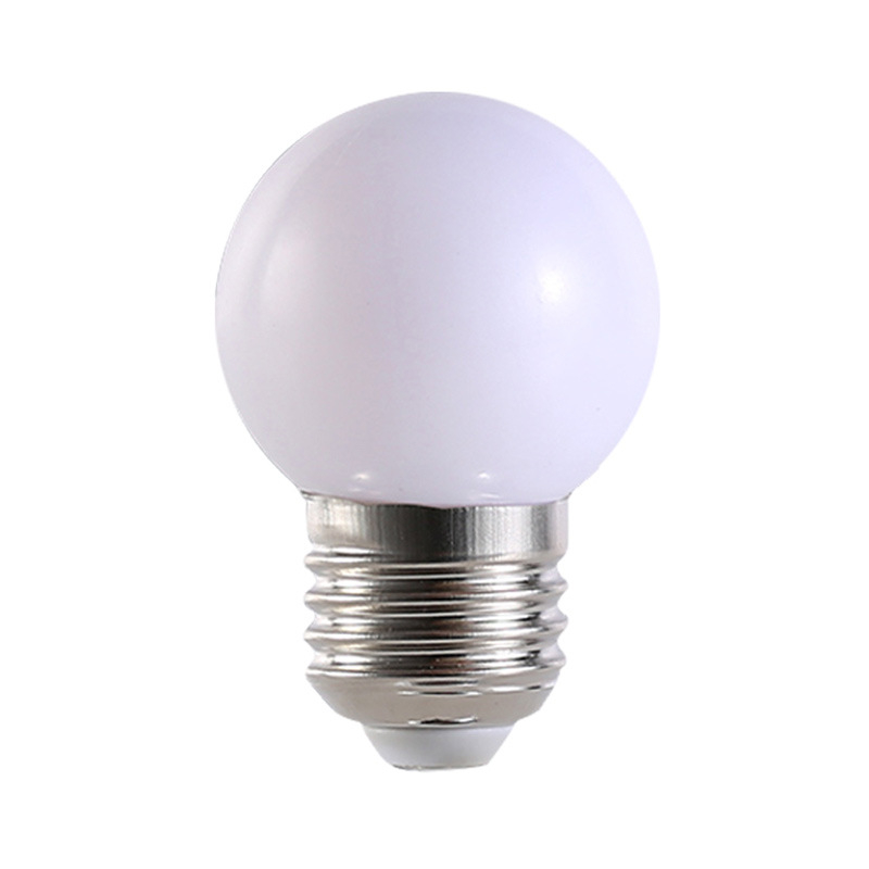 LED Magic Bean mala žarulja, trobojna promjena boje, E27 utičnica, prozirna okrugla žarulja, 5W/7W