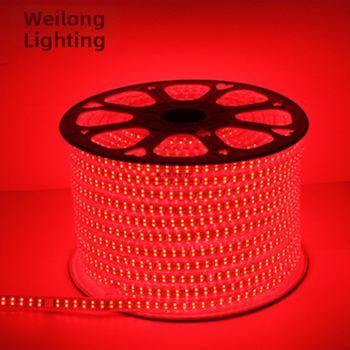 5730 LED dvobojna fleksibilna traka s daljinskim upravljačem, vodootporna, dvostruki red, 220V
