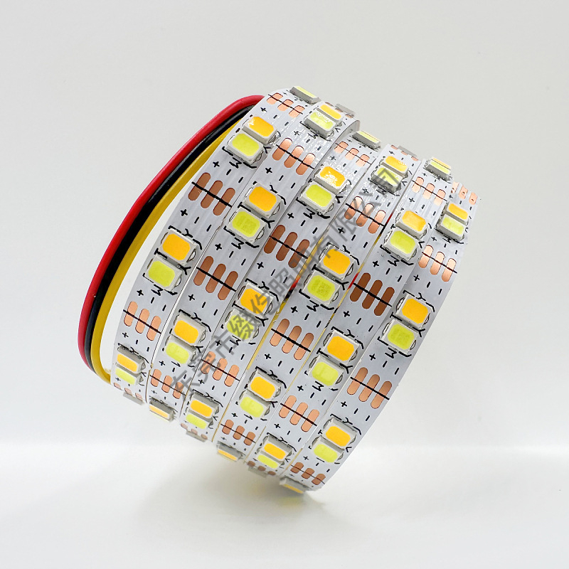 2835 LED trak, ulazno napajanje 3V-24V, 30-120 LED, širina 3-10 mm, monokromatske/dvobojne/RGB opcije