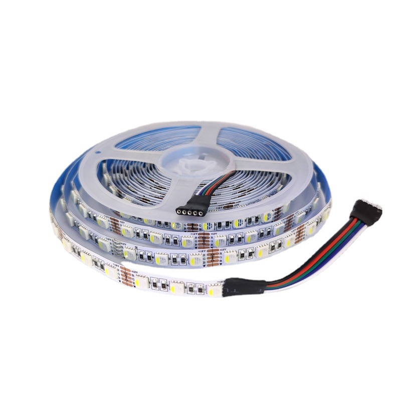 RGB LED traka 3535, promjena boje, 1 m, 120 LED, širina 5/6 mm, uski profil 8 mm, 5V/12V/24V, prilagodljiva jačina svjetla, CE