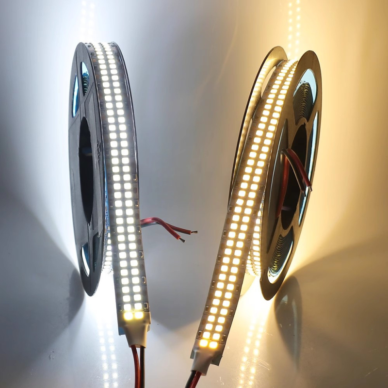 LED trak s tri reda, visoka svjetlost, unutarnja rasvjeta, 24V/12V, toplina 4000K, 240/360/480 LED, čip 2835
