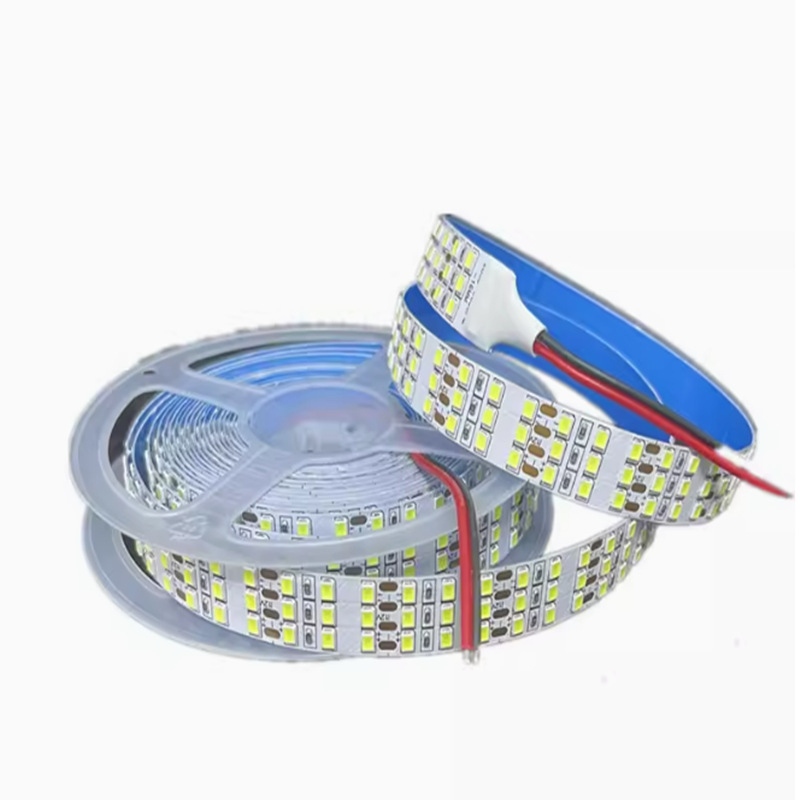 LED trak s tri reda, visoka svjetlost, unutarnja rasvjeta, 24V/12V, toplina 4000K, 240/360/480 LED, čip 2835