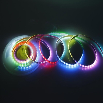 RGB LED trak, 5V, 5mm, duljina 5m, gradient 16 milijuna boja, samoljepivi, pametno upravljanje