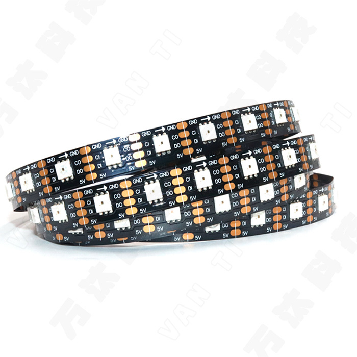 WS2813 RGB LED traka, 5V, pametno mijenjanje boja, samoljepljiva, kućno ambijentalno osvjetljenje