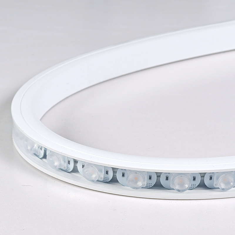 Fleksibilna LED svjetiljka za pranje zidova, 24V, vanjska vodootporna LED traka za zgrade, 2835 LED, 30 LED-a, kut svjetla 30°, daljinsko upravljanje