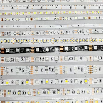 LED traka 4 mm toplo bijela, 5V, 60 LED, 2835 SMD, dimabilno ambijentalno osvjetljenje za garderobe