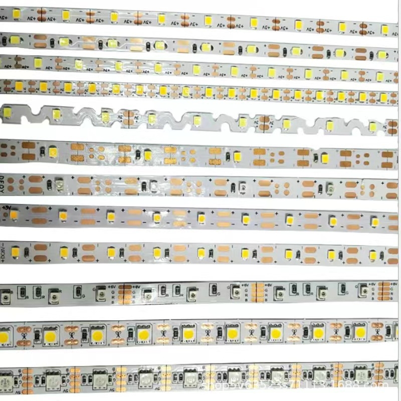 LED traka 4 mm toplo bijela, 5V, 60 LED, 2835 SMD, dimabilno ambijentalno osvjetljenje za garderobe