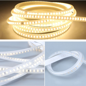 2835 dvostruka LED traka bez žice, dužine 20 cm, rezanje na jednu sekciju, zakrivljena površina, visoka svjetlost, vodootporna za unutarnje i vanjske dekoracije