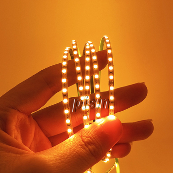 2835 zlatnožuta LED traka, niskonaponski 12V/24V, visoka svjetlina, 120/180/240 LED