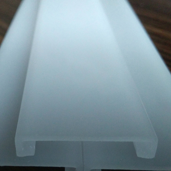 LED PC sjenilo za lampu, kućište od polikarbonata za linearni LED trak, ekstrudirano