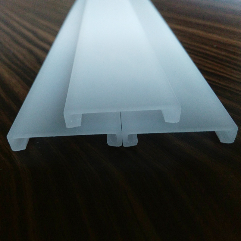 LED PC sjenilo za lampu, kućište od polikarbonata za linearni LED trak, ekstrudirano