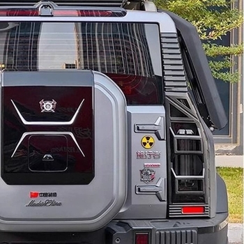 ABS защитно покритие за задни светлини Jetour Traveler, корпус за фарове и задна светлина, рамка за задната светлина T2 Shanhai, за офроуд автомобил