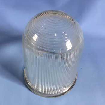 Prozirni stakleni abažur za farme i vrtne lampe, okruglo zaštitno kućište