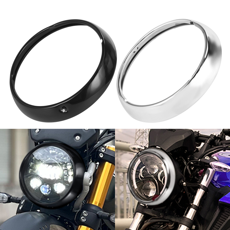 7-инчова фарова облицовка с пръстен и корпус за Harley‑Davidson Road Glide и Road King