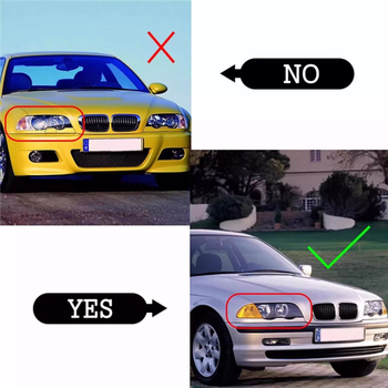 BMW E46 3. serija (1998–2001): prednji poklopac svjetla i kućište prednjeg svjetla