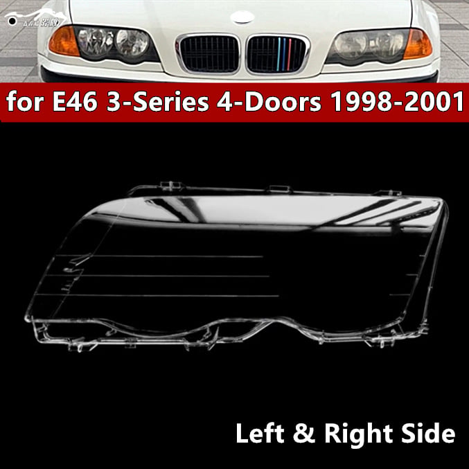 BMW E46 3. serija (1998–2001): prednji poklopac svjetla i kućište prednjeg svjetla