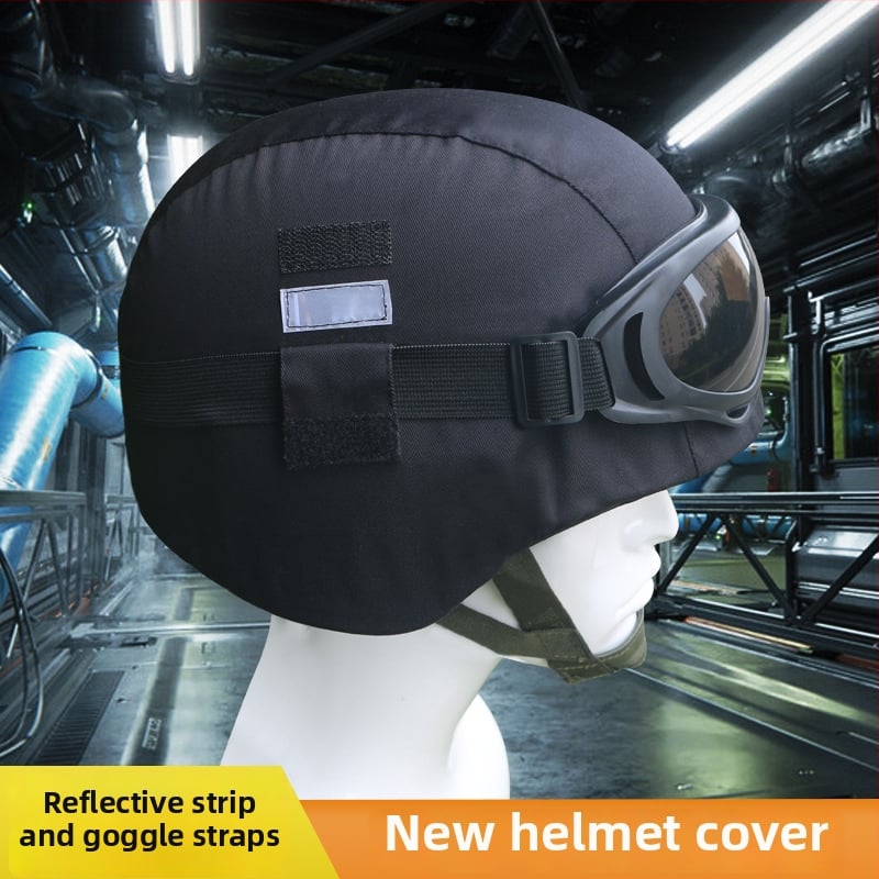Kamuflovaný kryt prilby Kevlar, model M19/M88, taktický, s reflexnou nálepkou
