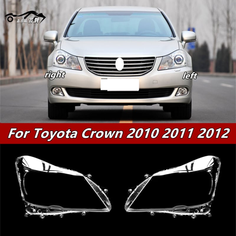 Prozirni poklop prednjeg svjetla za Toyota Crown, kompatibilan s 10., 11., 12. i 13. generacijom