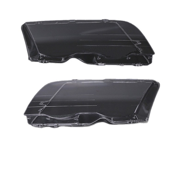 BMW E46 1998–2001 četverovratni prednji svjetlosni poklopac, prozirni PC poklopac