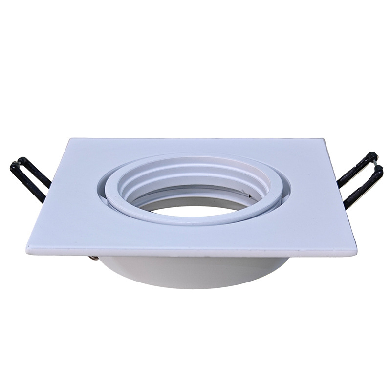 E27 kućište lampe s Anti-Glare za stropni spot — lijevani aluminij, ugrađeni downlight