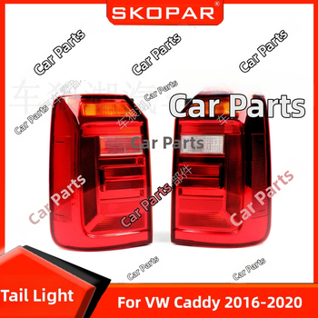 Kryt a telo zadného svetla pre Volkswagen Caddy 2016-2020 (žiarovky nie sú súčasťou)