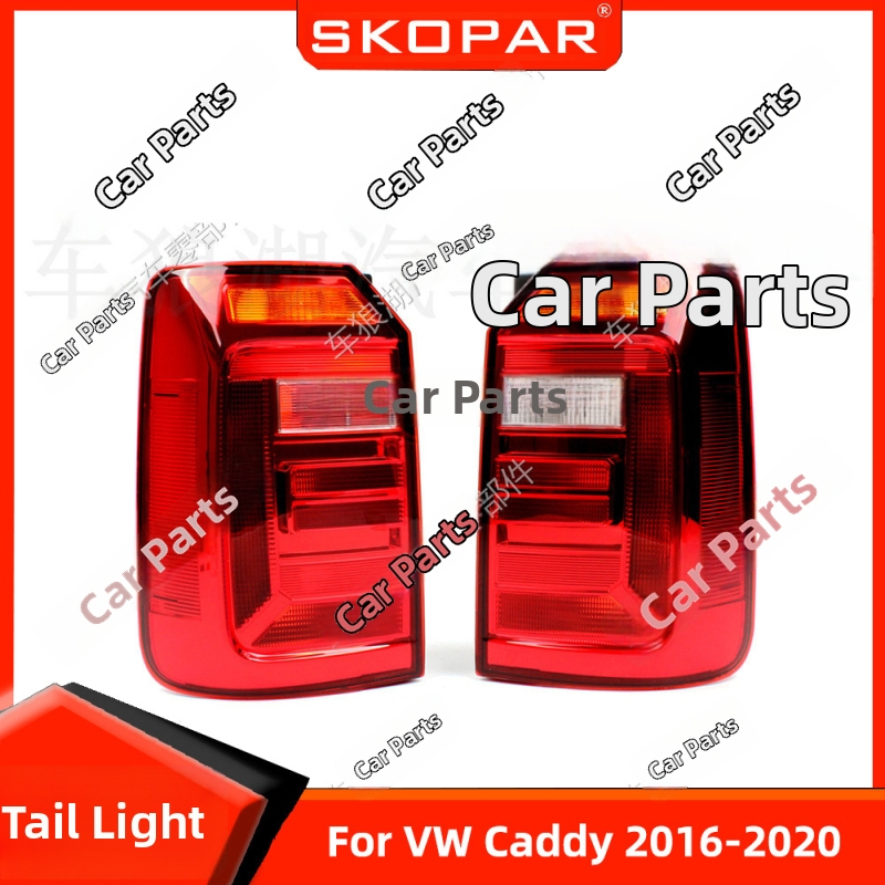 Kryt a telo zadného svetla pre Volkswagen Caddy 2016-2020 (žiarovky nie sú súčasťou)