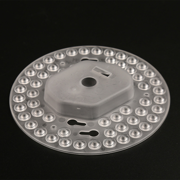 US standard LED stropna svjetiljka s modulom leće od 56 dijelova, kružna leća, unutarnje osvjetljenje, PC optička leća