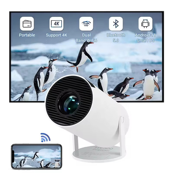 HY300 Prenosni LCD projektor, 720p HD, 100-inčni veliki zaslon, za kućnu i vanjsku upotrebu
