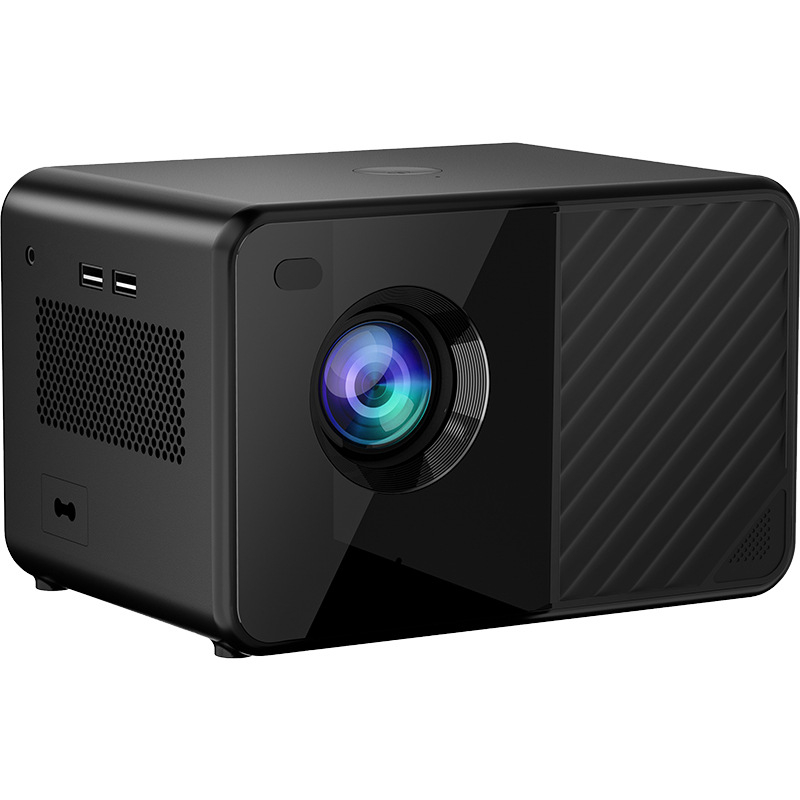 C8 Novi model pametni projektor za spavaću sobu i kućnu kancelariju 1080P, Wi‑Fi, projekcija na bijeli zid, iznimno jasna slika