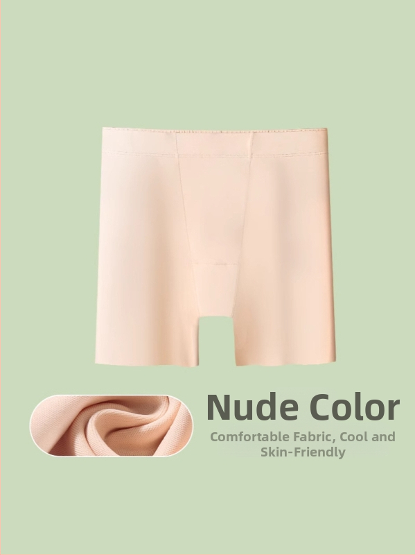 Ženske leggings s dužinom tri četvrtine od Ice Silk najlona s pamukom za diskretnu pokrivenost, lagani ljetni model